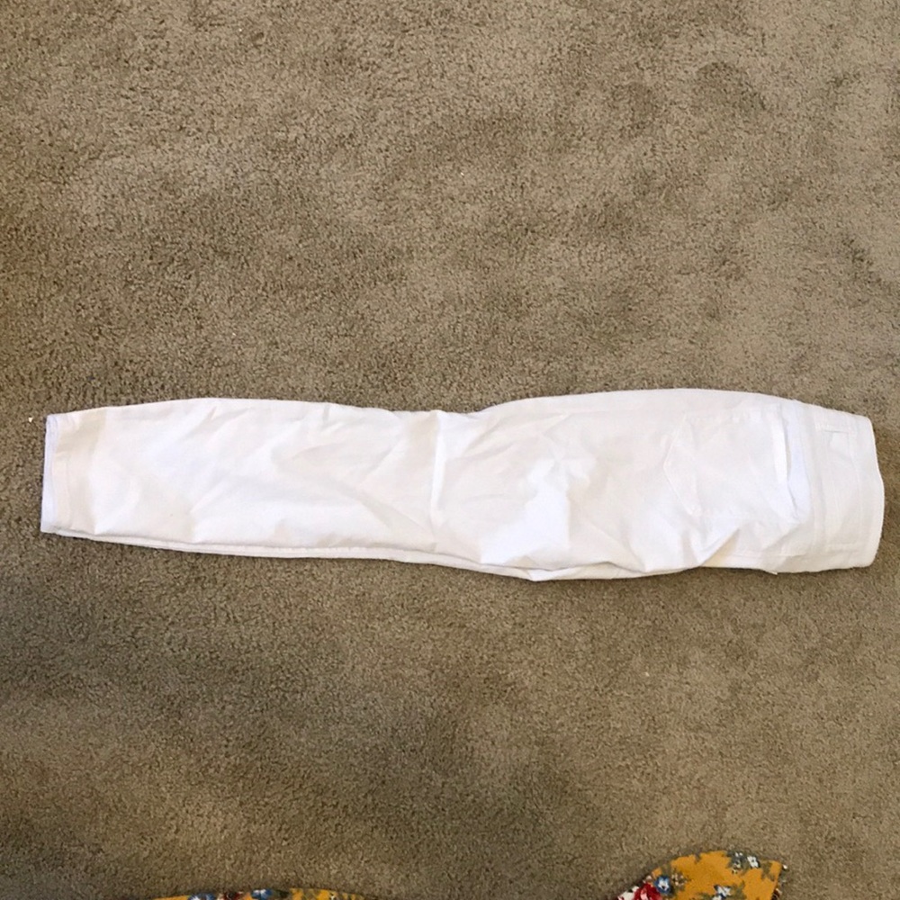 White jeans